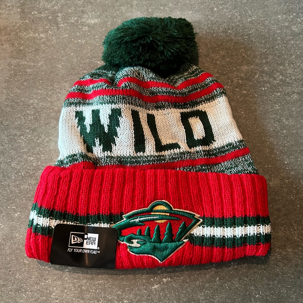 PRICE IS FIRM Brand new Minnesota Wild beanie